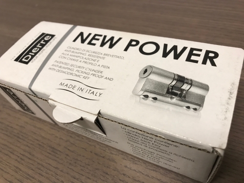 Dierre New Power csúcskategóriás zárbetét cseréje Budapesten, a lakástulajdonosok biztonságért